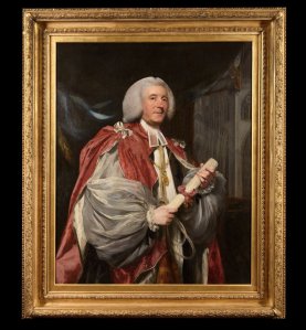 Bishop of Rochester, Dr John Thomas by painter Joshua Reynolds